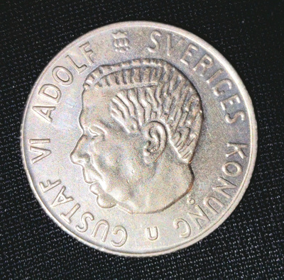 Ruotsin 1Kr hopeakolikoita