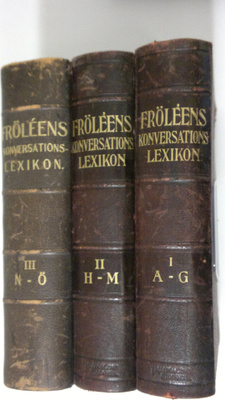 O. H. Dumrath : Fröleens konversationslexikon 1-3 : Illus...
