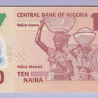 Nigeria 10 Naira v.2024 UNC P-39 Polymer - pikkukuva 2