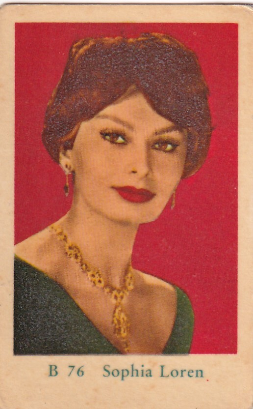 Sophia Loren . Filmitähti, Star.  s44