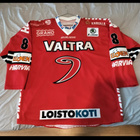 JYP #8 Lintuniemi game worn pelipaita - pikkukuva 1