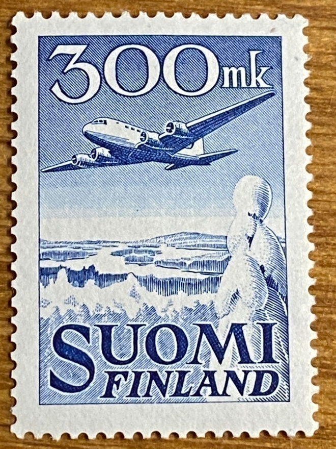 YLEISMERKKI LENTOKONE 300MK 1950**
