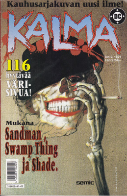 Kalma 2/1991 Sandman, Shade, Rämeen olento (116 sivua)