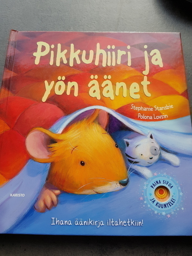 Pikkuhiiri ja yön äänet - Äänitehoste lastenkirja