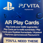 PlayStation PS Vita AR Play Cards 1-6 - pikkukuva 1