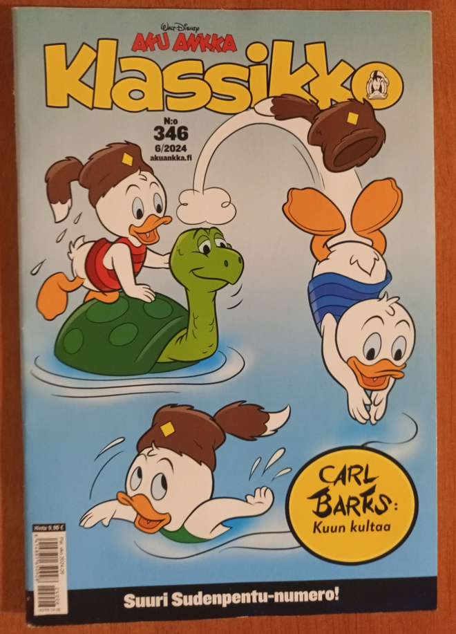 Aku Ankka Klassikko 6/ 2024, Sudenpentu -numero