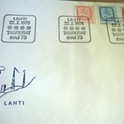 Kuori Lahti 1975 Talvikisat Svul75 erikoisleimalla - pikkukuva 1