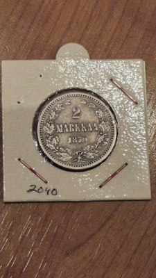 2 markkaa 1870, Suomi