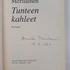 Anneli Meriläinen : Tunteen kahleet : romaani (signeerattu) - pikkukuva 3