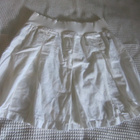 Hame 160 cm / 11 - 12 v / Benetton * valkoinen * puuvillaa * - pikkukuva 1