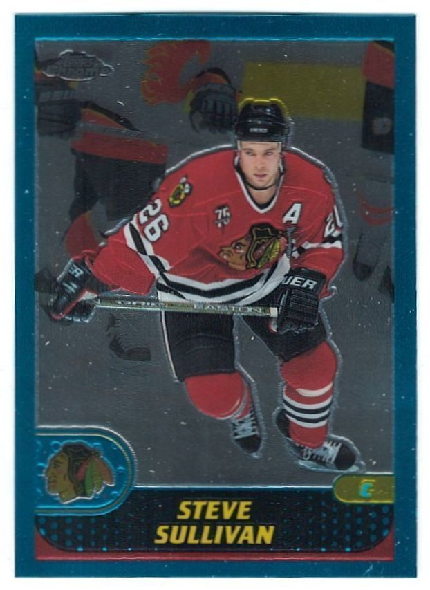 01-02 Topps Chrome #72 Steve Sullivan