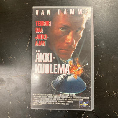 Äkkikuolema VHS
