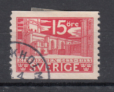 RUOTSI 1935 Valtiopäivät