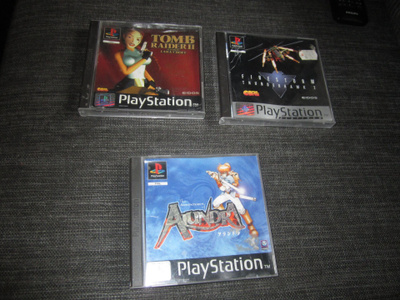 The Adventures of Alundra & tomb raider II - ps1 + firestorm