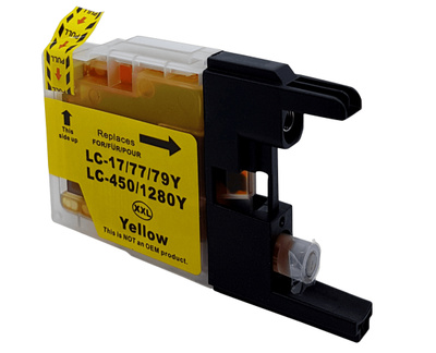 Brother LC1240Y mustekasetti, keltainen – tarvike, premium