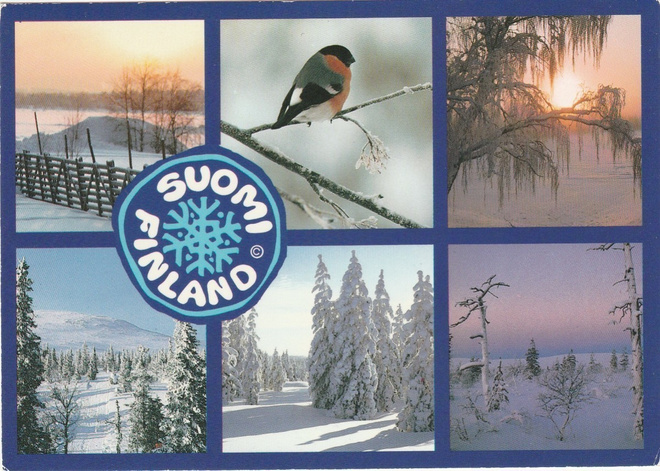 Postikortti, SUOMI-FINLAND- sarjaa