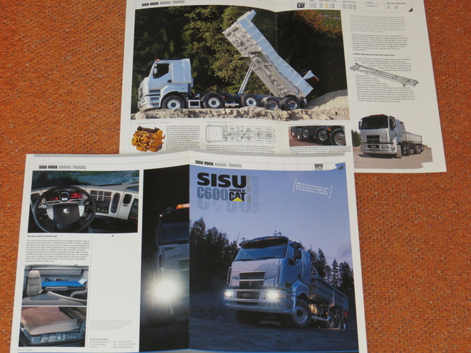 2006 Sisu C600 Rock sora-auto esite - kuorma-auto