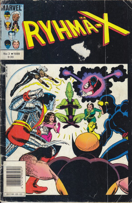 Ryhmä-X 3/1989 Chris Claremont - Scavenger Hunt