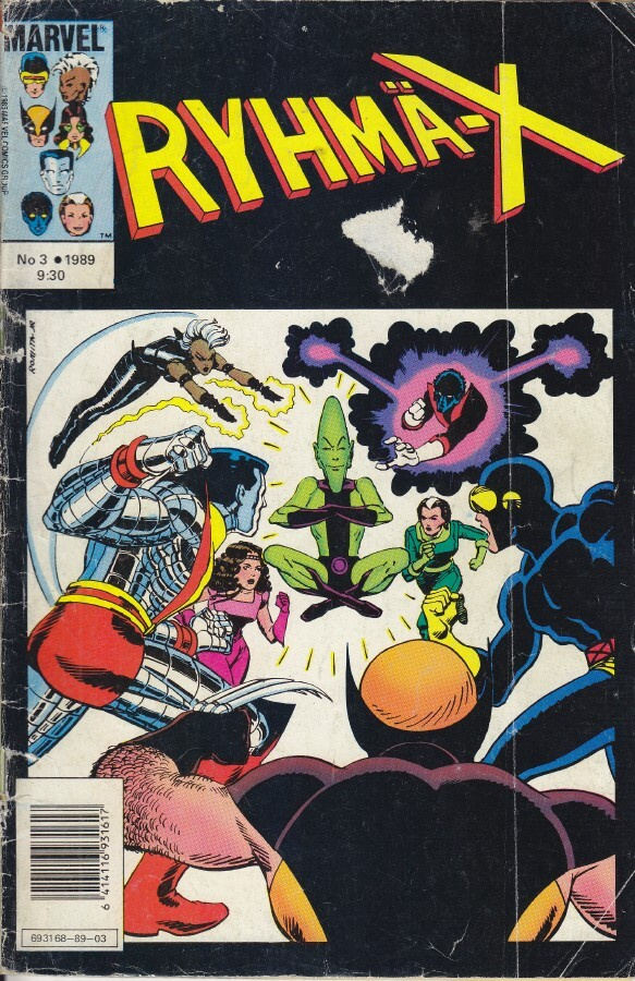 Ryhmä-X 3/1989 Chris Claremont - Scavenger Hunt