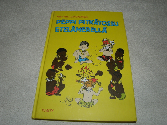 Astrid Lindgren Peppi Pitkätossu Etelämerellä