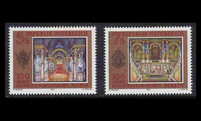Itävalta 2028-9 ** Taide- ja sotilashistorian museo 100v (1