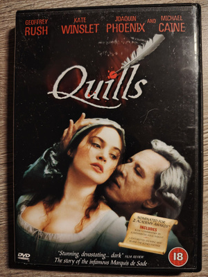 ++ DVD: QUILLS ++ (Suomi teksti!)