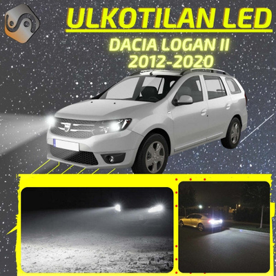LOGAN II 2012-2020 Ulkoiset LED -valot