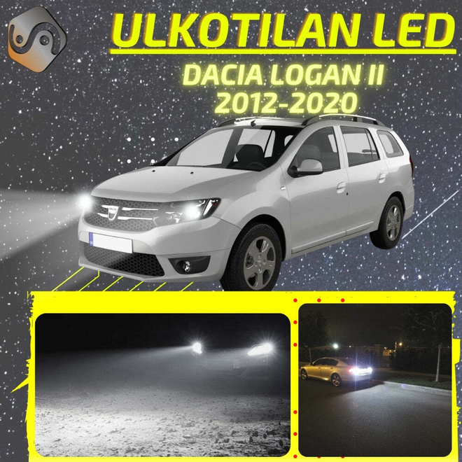 LOGAN II 2012-2020 Ulkoiset LED -valot