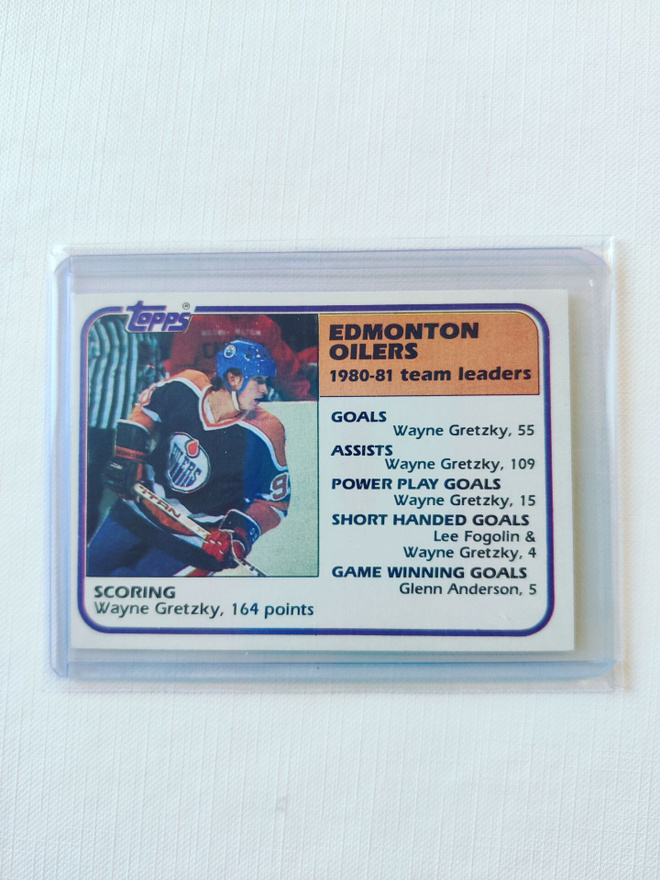 81-82 Topps - Wayne Gretzky
