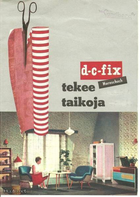 d-c-fix tekee taikoja – esite 60-luvulta