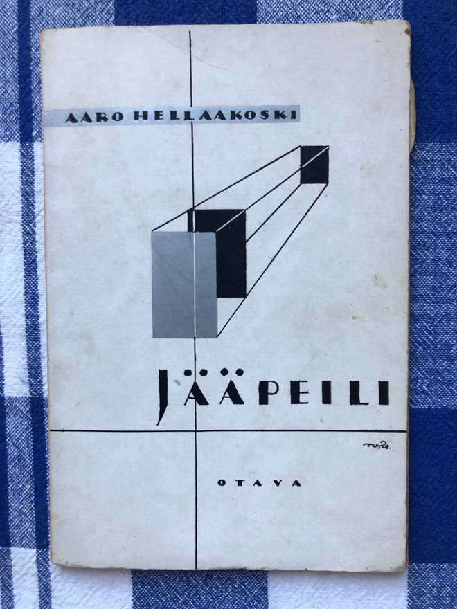 Aaro Hellaakoski: Jääpeili. 1928. 1.p.