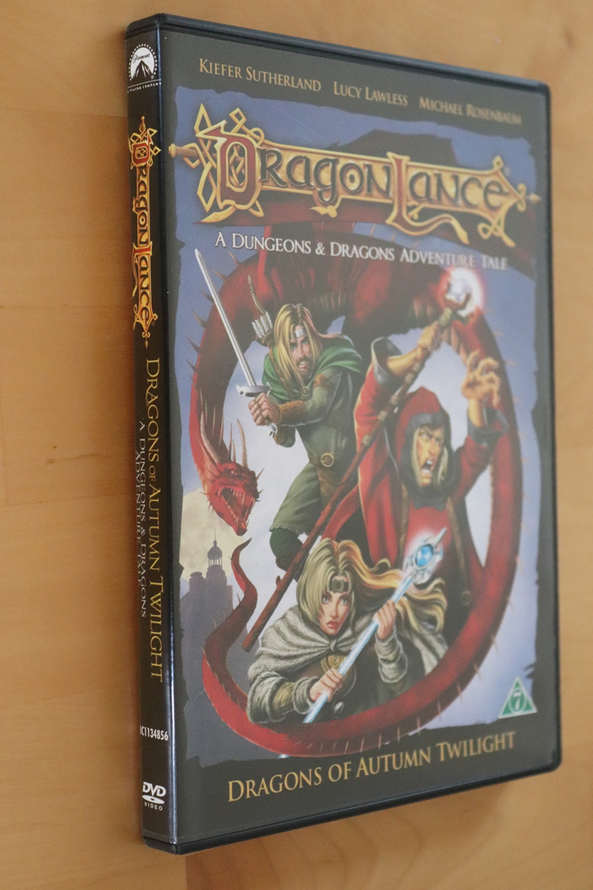 DVD Dragonlance Dragons of Autumn Twilight ( 2007 animaatio)