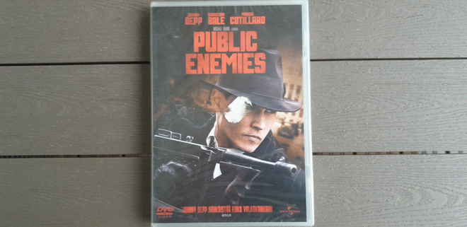 DVD: Public Enemies (Johnny Depp, Christian Bale 2009) UUSI