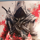 Assassin's Creed  puna/musta kangasmainen juliste - pikkukuva 2