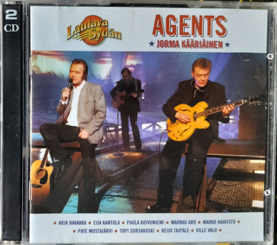AGENTS&JORMA KÄÄRIÄINEN-LAULAVA SYDÄN-2CD,HELMI , v.1999 EMI