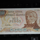 Argentiina 1000 Pesos 1976 P304d UNC - pikkukuva 1