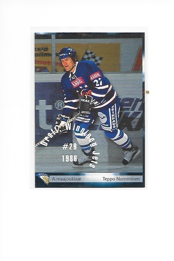 2002-03 CardSet #235 Teppo Numminen A-maajoukkue