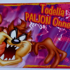 LOONEY TUNES-Tasmanian Devil-Taz-KULKEMATON POSTIKORTTI - pikkukuva 1