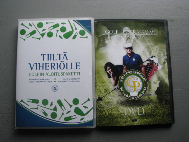 TIILTÄ VIHERIÖLLE & GOLF - PORRASSALMI DVD:T