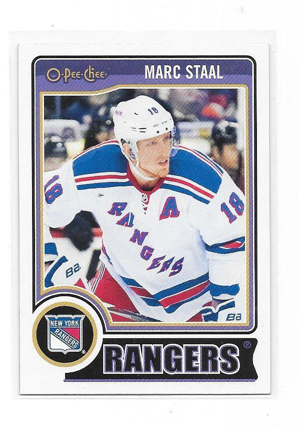 2014-15 OPC #401 Marc Staal New York Rangers