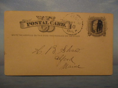 USA POSTIKORTTI ROCKFORD -- MAINE (E69)