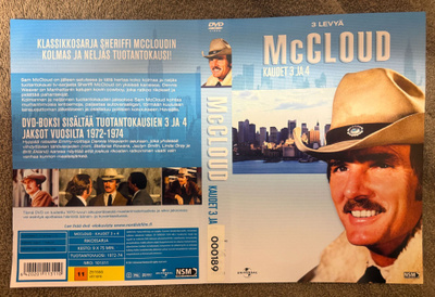 McCLOUD - SEASONS 3 & 4 / KAUDET 3 & 4 (3 DVD) Dennis Weaver