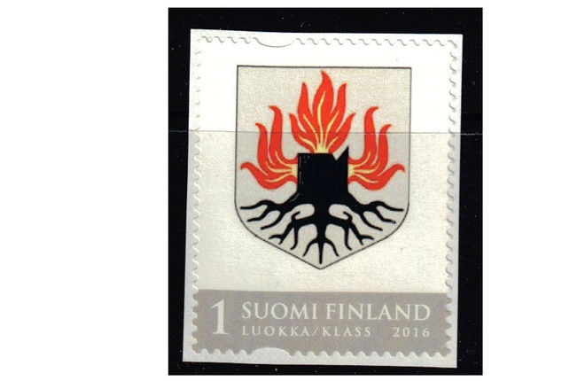 Omakuvamerkki vaakuna Somero leike