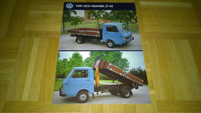 Esite Volkswagen LT 45, 1982, VW