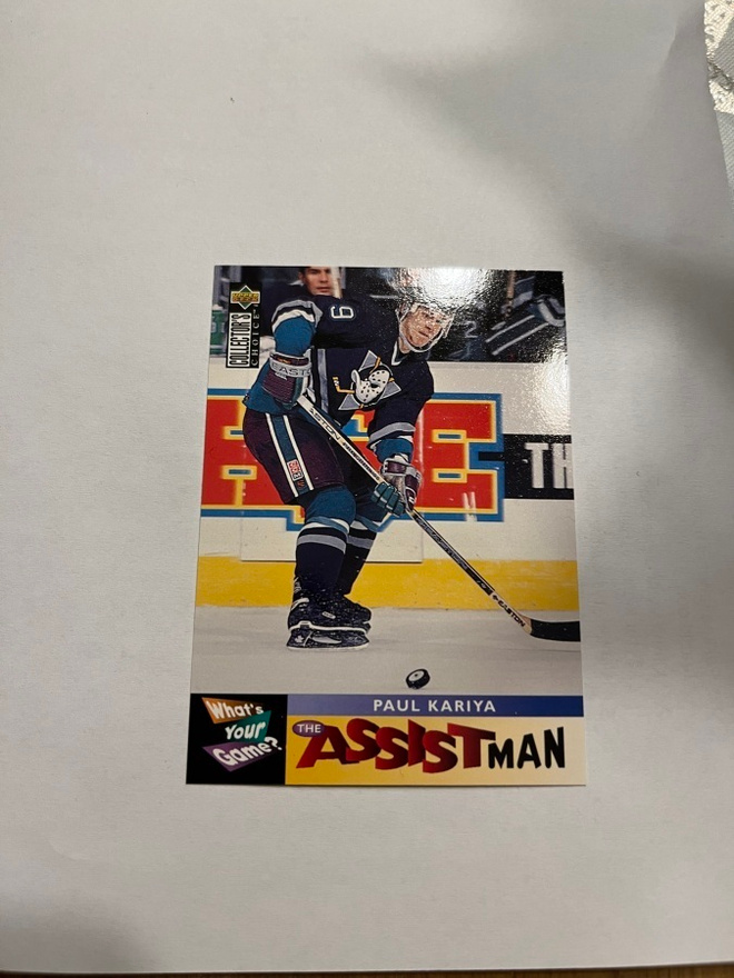 1995-96 Collectors Choice Paul Kariya #363