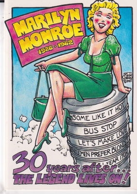 Marilyn Monroe, The Legend Lives On ! filmitähti. e155
