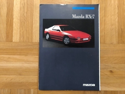 Esite Mazda RX-7, 1986/1987