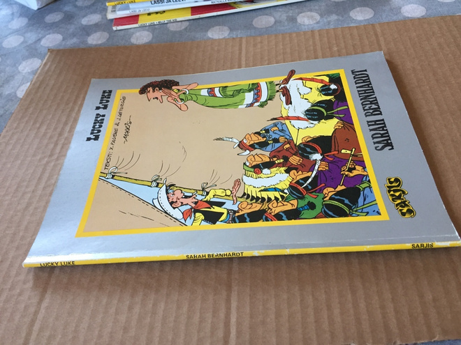 SARJIS LUCKY LUKE SARAH BERNHARDT HYVÄ