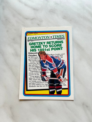1990-91 O-Pee-Chee #2 Wayne Gretzky