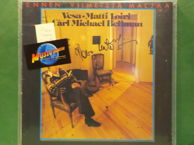 VESA-MATTI LOIRI, CARL MICHAEL BELLMAN - EX/EX LP + NIMMARI